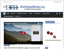 Tablet Screenshot of jeadigitalmedia.org